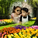 garden photo frames editor: dp, quotes, greeting android application logo